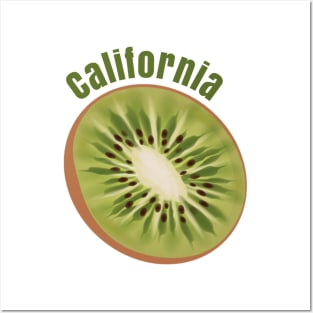 California Kiwi Posters and Art